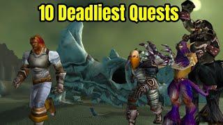 10 of the DEADLIEST QUEST in WoW Classic Hardcore