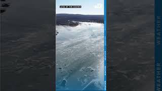 Video shows Lake of the Ozarks freezing over