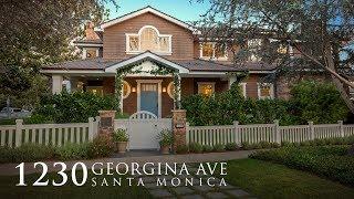 SOLD | Stunning Santa Monica Traditional | 1230 Georgina Ave