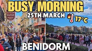 Benidorm - Busy Old Town & Poniente Beach!┃Beautiful Weather ️