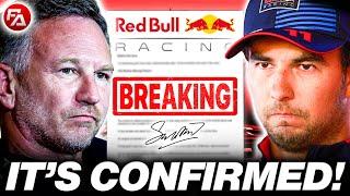 Red Bull Drops HUGE BOMBSHELL on Sergio Perez after Post-Season Test Results!