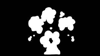 ️ 10 Cartoon Animated Smoke Effects (Black Background)