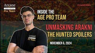 Unmasking Arakni | Hunted spoilers with Jake Torres | AGE Pro Team | Flesh and Blood