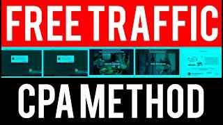 How To Promote CPA Offers For Free (EARN $100/Day With Free Traffic)