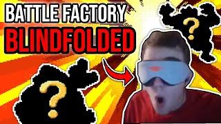 WORLD RECORD BLINDFOLDED Battle Factory Attempts! FIRST EVER | Pokemon Emerald