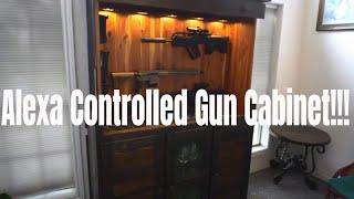 Cool gun cabinet control by alexa!!!