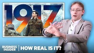 World War I Expert Rates More WWI Battles In Movies | How Real Is It? | Insider