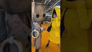 Mono and Six Little Nightmares cosplays #shortvideo