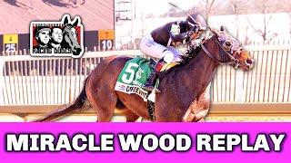 2023 Miracle Wood Stakes Replay | COFFEEWITHCHRIS Avenges Last-Out Defeat; Kentucky Derby Prep Next?