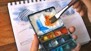 THIS is how I Experiment with Watercolor ~ Watch at your own Risk!