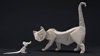 Origami Cat (Eric Joisel)