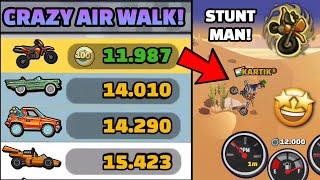 MOTOCROSS AIR WALK IS CRAZY!!  IN THIS COMMUNITY SHOWCASE - Hill Climb Racing 2