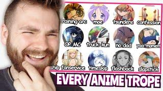 Every Anime Trope Explained in 10 Minutes | REACTION!