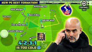 4-2-3-1 is Too Cold ️🫴 Possession Game New Best Formation in eFootball 2024 