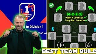 Goated 4-2-2-2Quick Counter & LBC Best Formation Squad Building In efootball 2025 