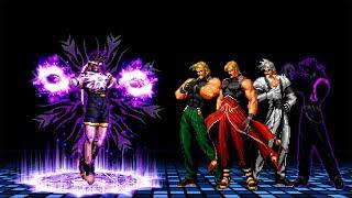 Kof Mugen Orochi Joe VS Rugal Team!