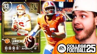 *NEW* Trevor Lawrence COOKS CUT Gauntlet for 10-0? College Football 25