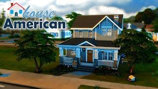 ️American House | Американский Дом | NO CC | The Sims 4