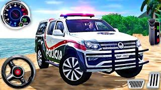 Police Car Driving Chase 3D - Real Multi-Storey Patrulhando o Brasil Simulator - Android GamePlay #2