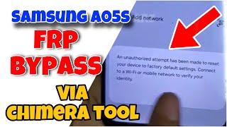 Samsung A05s A057f frp bypass using chimera