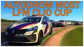 Assetto Corsa LFM Race -  Clio Cup at Autodrom Most