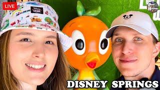  LIVE from Disney Springs: Summertime Crowds on a Springtime Sunday! | Walt Disney World 2023