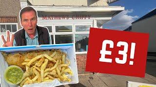 Reviewing the UK'S CHEAPEST £3 FISH AND CHIP SHOP - A RANT!