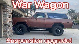 My ‘77 Dodge Ramcharger “War Wagon” Gets a New Suspension