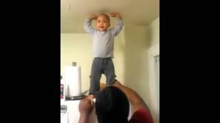 Real dancing my nephew lol