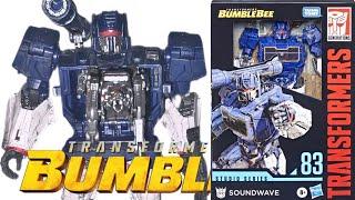 SOUNDWAVE Studio Series 83 Custom Review - Transformers BUMBLEBEE MOVIE