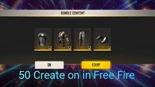 I Got All Rare Bundles And Evo Gun Skins From Crates Opening 50+ Crates -Garena Free Fire