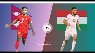 Nepal vs Tajikistan live football  | Fifa Tri National Series  2024