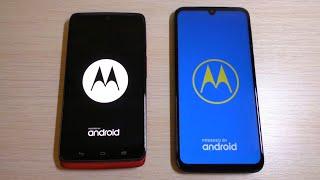 Motorola DROID Turbo vs Motorola G8 Plus Bootanimation