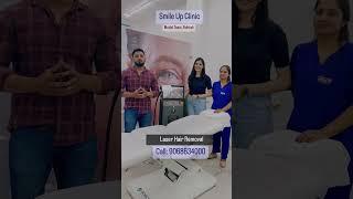 Laser Hair Removal with World s Best Technology at Smile Up Clinic #shorts #youtubeshorts #ytshorts