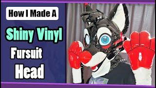 How I Made A Shiny Vinyl Fursuit