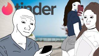 Wojak tries Tinder