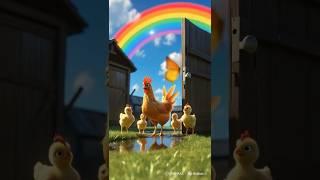 What Happens Next Will Shock You!  #shorts #foryou #viral #hen #animation | (Spoon Fish Stories)