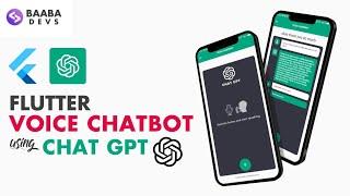 Flutter AI | Flutter Chat GPT Voice Chatbot | How to build your own Chat GPT App in Flutter?