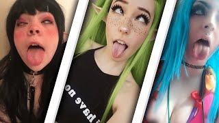 BEST SELECTION OF AHEGAO FACES IN TIK TOK / Anime cosplay Tik TAK / Hot Girls