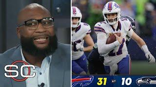 "Josh Allen and Amari Cooper are the SCARY DUO in the AFC" - ESPN reacts Bills beat Seahawks 31-10