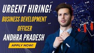 Latest jobs in andhra pradesh  | Business Development Officer Hiring!" | #job