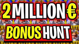  MY BIGGEST SLOT BONUS HUNT OPENING EVER €2.000.000 LIVE  SLOTS  JOIN ME FOR BIG  RECORD WINS‼️