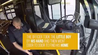 Alert MCTS Driver Finds Lost 2 Year Old