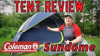 Coleman Sundome Rain Test | Coleman Tent in Storm | Coleman Sundome Storm Test - Coleman Sundome