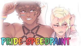 Happy Pride! [OC SPEEDPAINT]