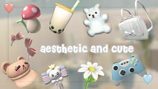 Cute & Aesthetic Roblox Hairs,Accessories,Hats and more!