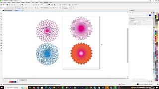 How to make Design Shapes in Few Seconds in Corel Draw | Coreldraw Tutorial