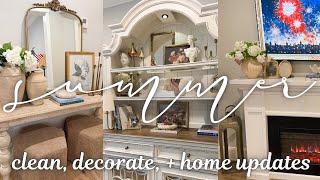 Summer Clean & Decorate With Me | Summer Home Decorating Ideas | Tori Flores