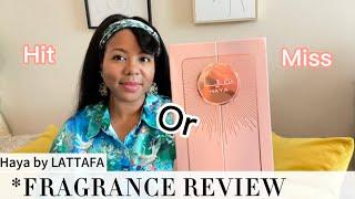 Haya by Lattafa Fragrance Review | #review |#perfume |#MoreKimzTV