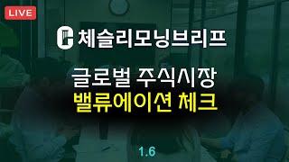 [체슬리모닝브리프] 글로벌주식시장 밸류에이션. ISM제조업지수 예상 상회 [25/01/06]